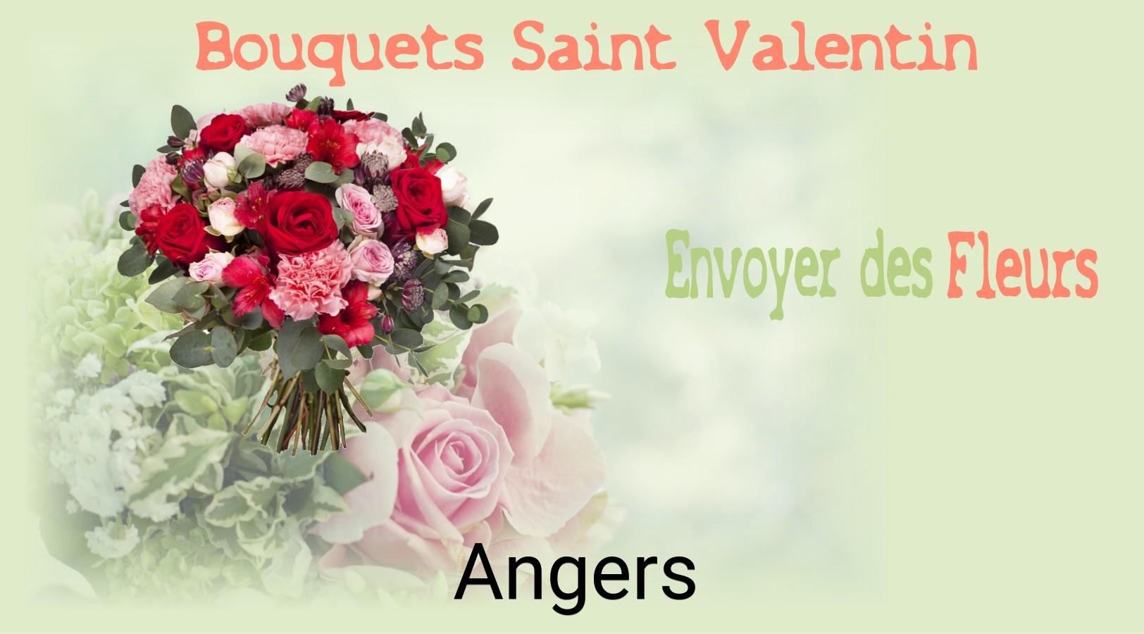 Roses de Saint-Valentin livrées à Angers